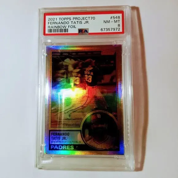 Topps Project 70 #548 Rainbow Foil Fernando Tatis Jr. 26/70